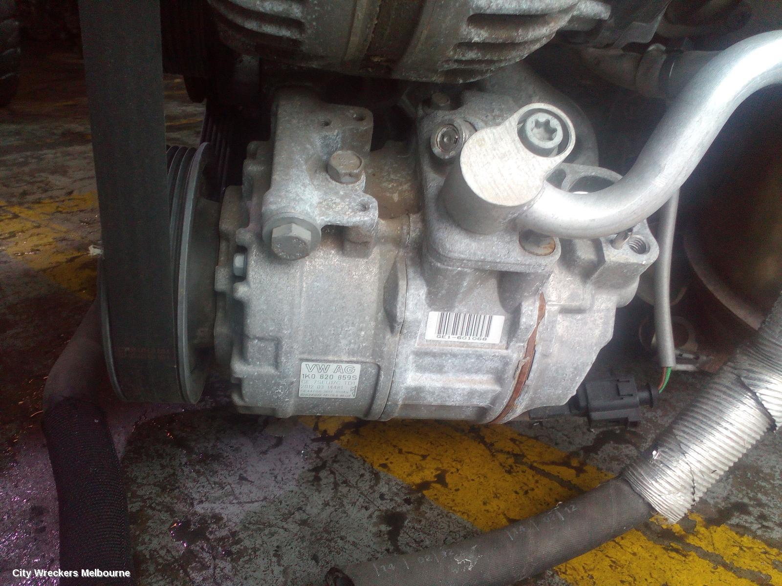 SKODA OCTAVIA A/C COMPRESSOR, 1Z, PETROL, DENSO BRAND (7SEU17C), 01/2004 - 10/2013 - Image 2