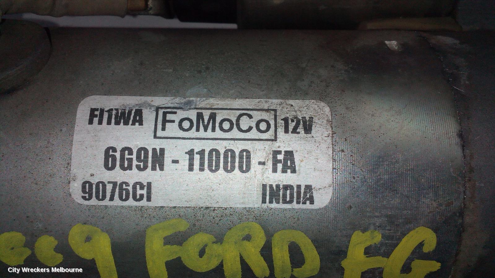 FORD FALCON STARTER, FG-FGX, PETROL, 4.0, 04/2008 - 12/2016 - Image 1