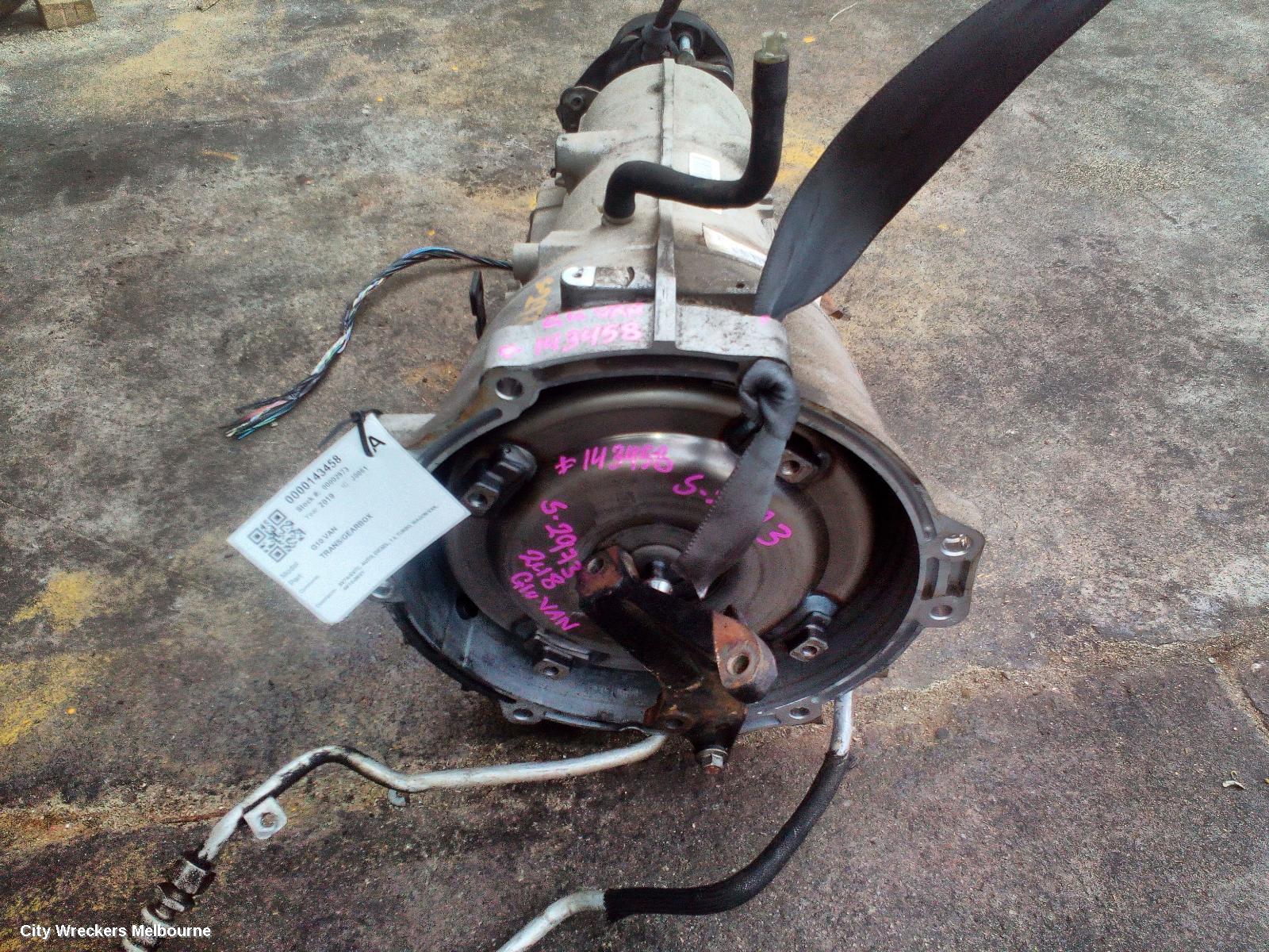LDV G10 TRANS/GEARBOX, SV7A/SV7C, AUTO, DIESEL, 1.9, TURBO, WAGON/VAN, 04/2015 - 08/2021 - Image 1