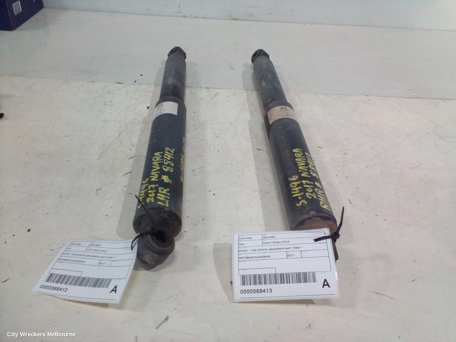 NISSAN NAVARA RIGHT REAR STRUT, NP300***USE SHOCK ABSORBER PART TYPE*** - Image 3