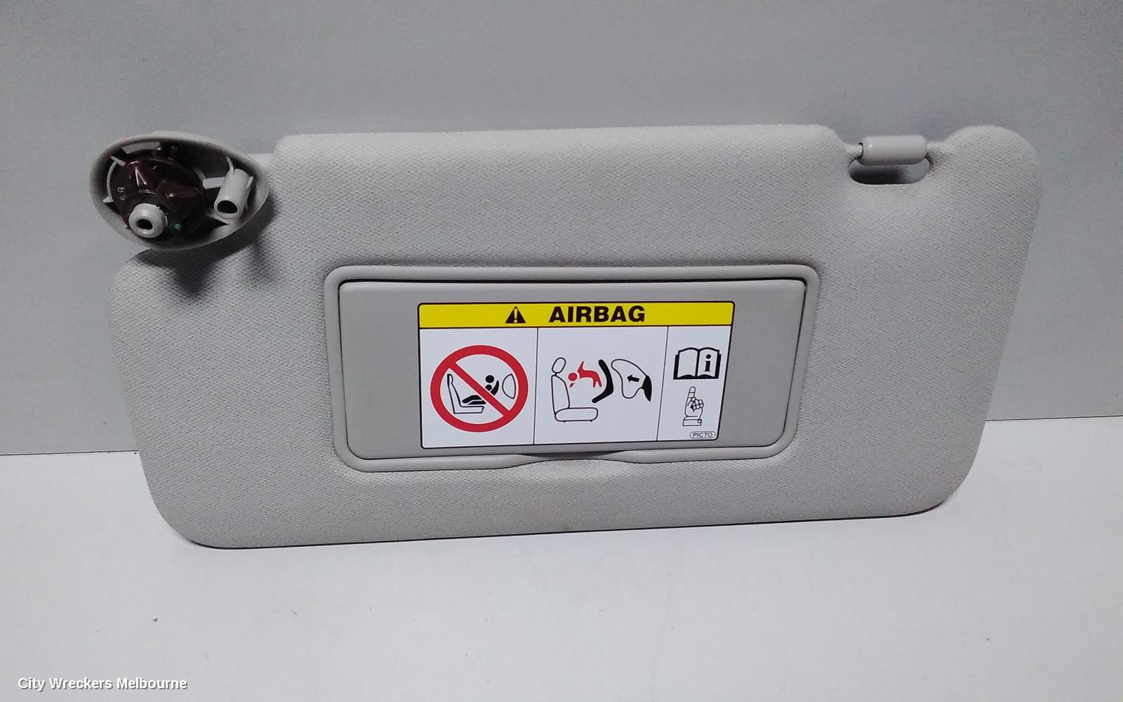HONDA HRV SUNVISOR, RU5, LH SIDE, 12/2014 ONWARDS - Image 2