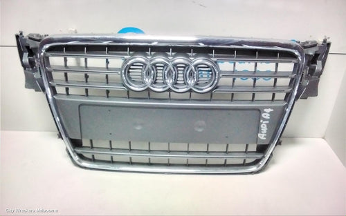 AUDI A4 GRILLE, RADIATOR GRILLE, B8 8K (A4), GREY, 02/2008 - 06/2012 - Image 1