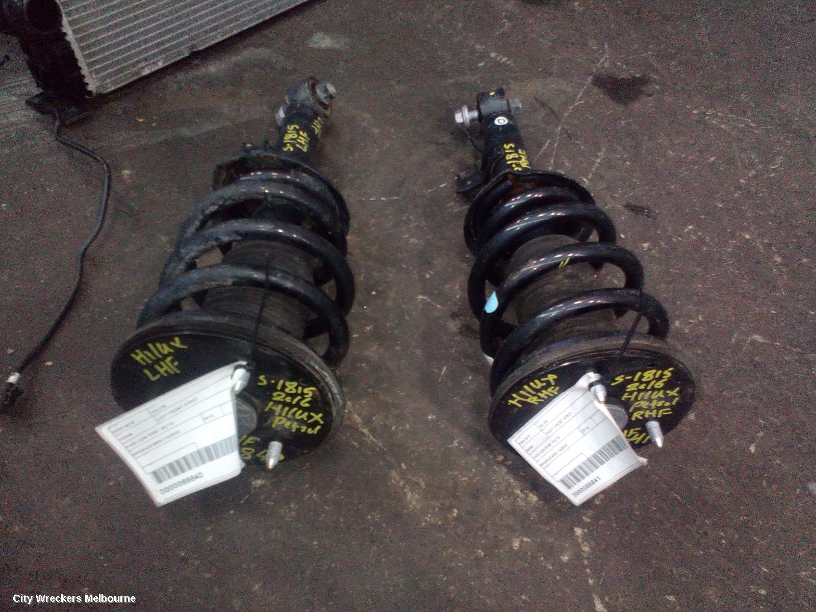 TOYOTA HILUX LEFT FRONT STRUT, 2WD LOW RIDE, 09/2015 ONWARDS - Image 3