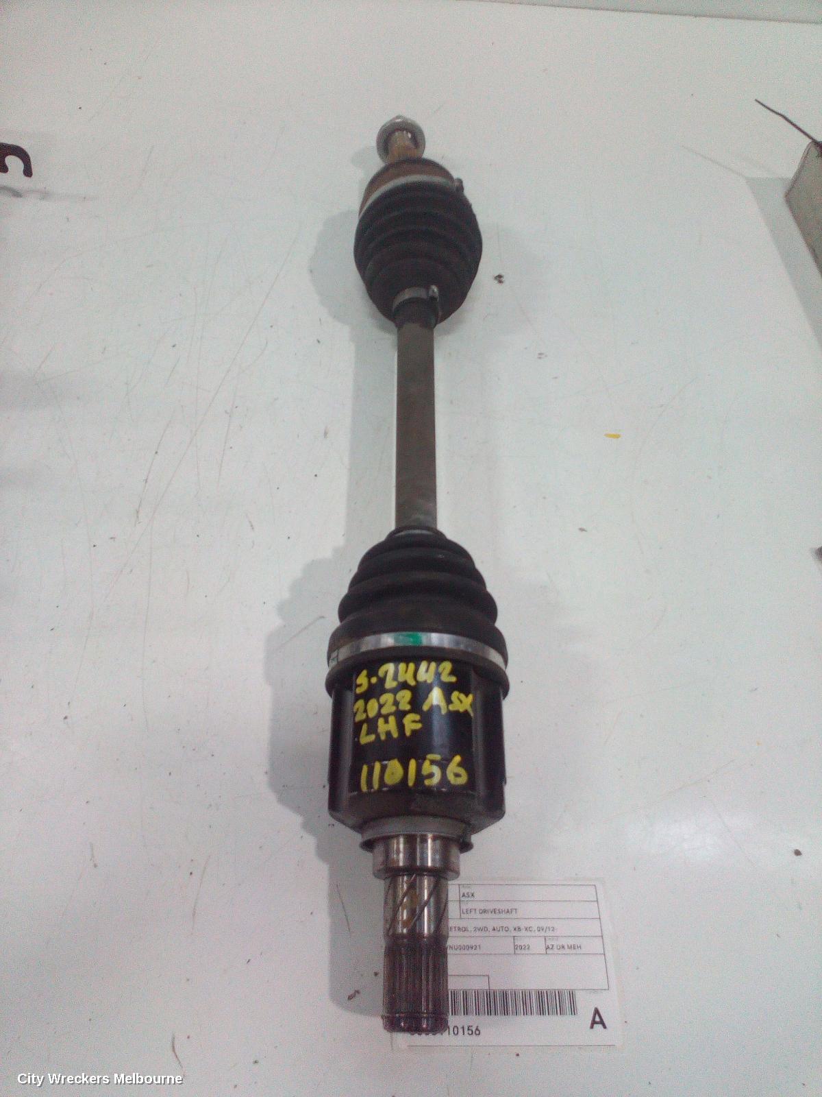 MITSUBISHI ASX LEFT DRIVESHAFT, FRONT, 2.0, PETROL, 2WD, AUTO, XB-XD, 08/2012 - 12/2024 - Image 2