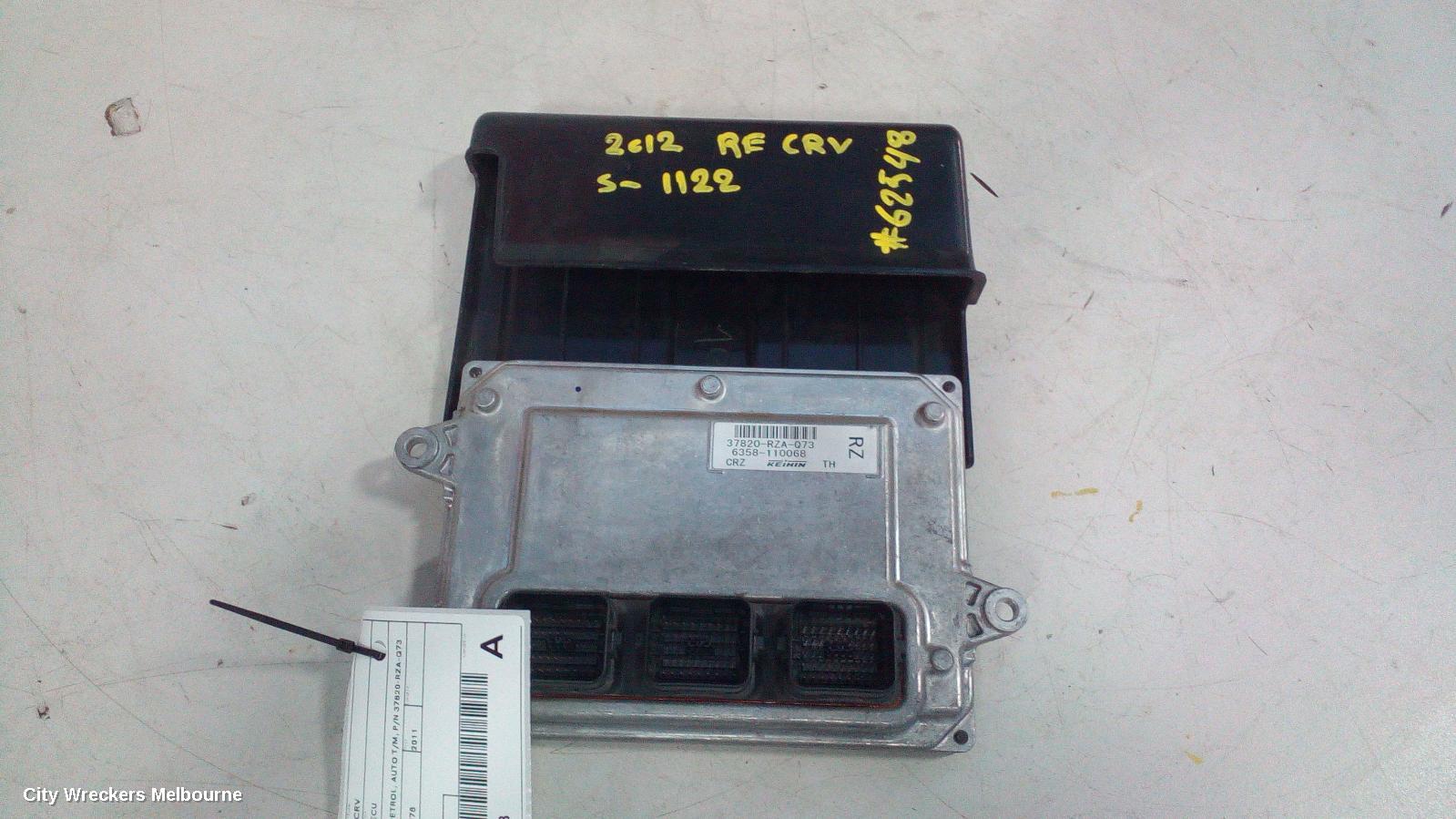 HONDA CRV ECU, ENGINE ECU, 2.4, PETROL, AUTO T/M, P/N 37820-RZA-Q73 RE, ECU ONLY, 02/2007 - 10/2012 - Image 2