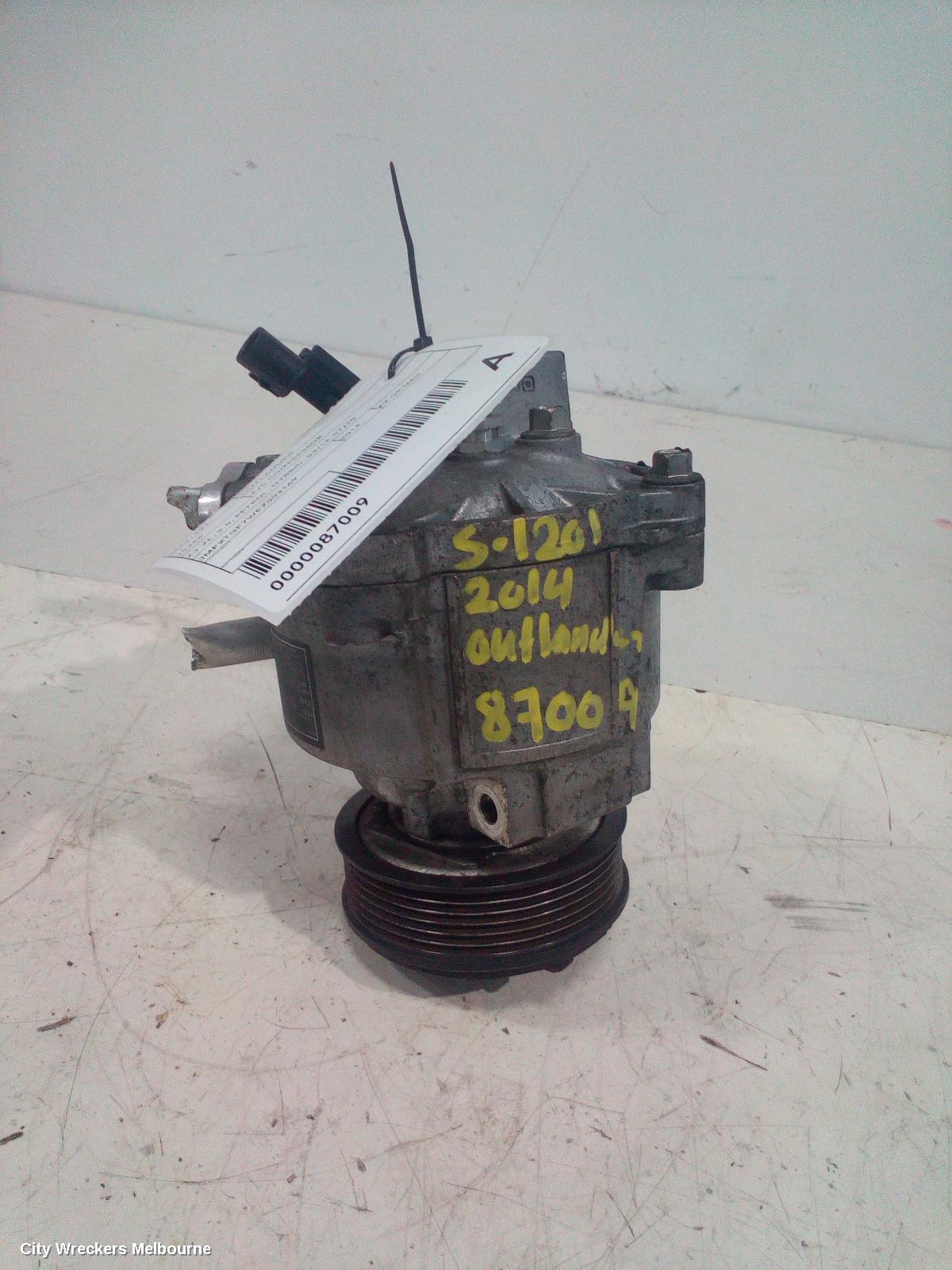 MITSUBISHI OUTLANDER A/C COMPRESSOR, ZJ-ZL, 2.0, PETROL, HYBRID, 03/2014 - 07/2020 - Image 3