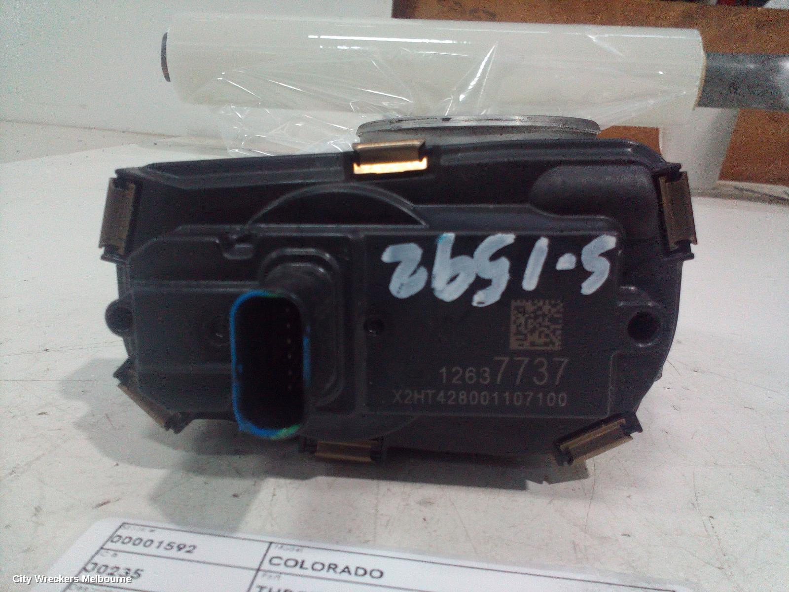 HOLDEN COLORADO THROTTLE BODY, 2.5/2.8, DIESEL (PLASTIC MANIFOLD TYPE), RG/RG 7, 11/2013 - 12/2020 - Image 3