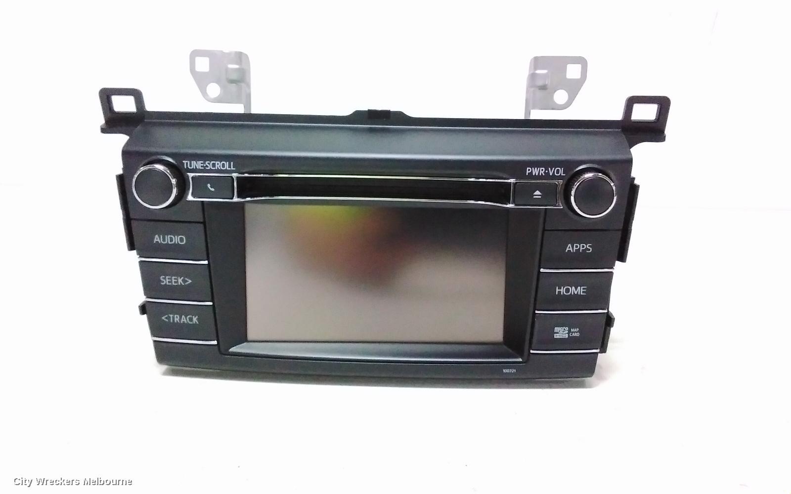 TOYOTA RAV4 RADIO/CD/DVD/SAT/TV, HEAD UNIT, W/ DISPLAY UNIT, 8IN TOUCHSCREEN, NON PREMIUM TYPE, XA50, GX/GXL/XSE, 11/2018 - 06/2022 - Image 2