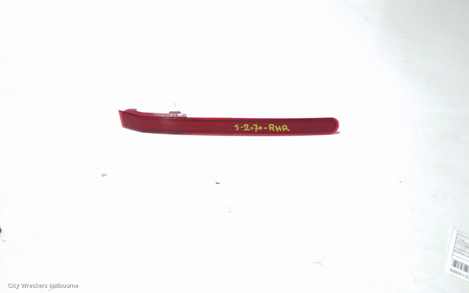 KIA STINGER RIGHT TAILLIGHT, CK, IN BUMPER, 200S/200SI/RAFA SE, 06/2017 ONWARDS - Image 3