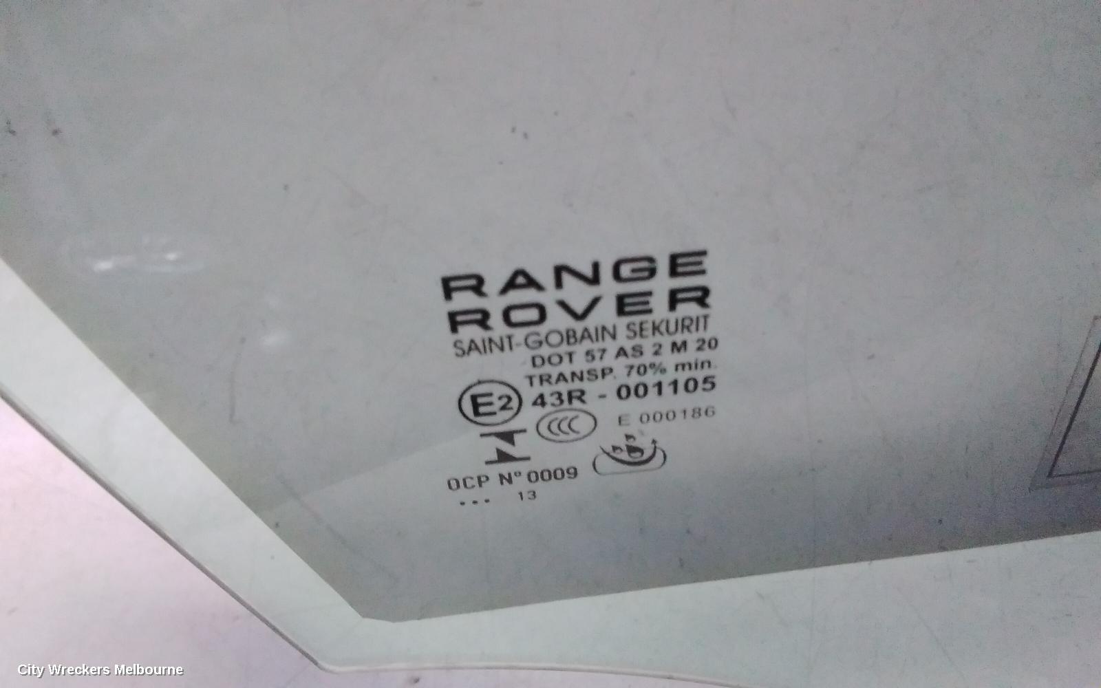 LAND ROVER RANGEROVER EVOQUE RIGHT FRONT DOOR WINDOW, L538, 11/2011 - 01/2019 - Image 2