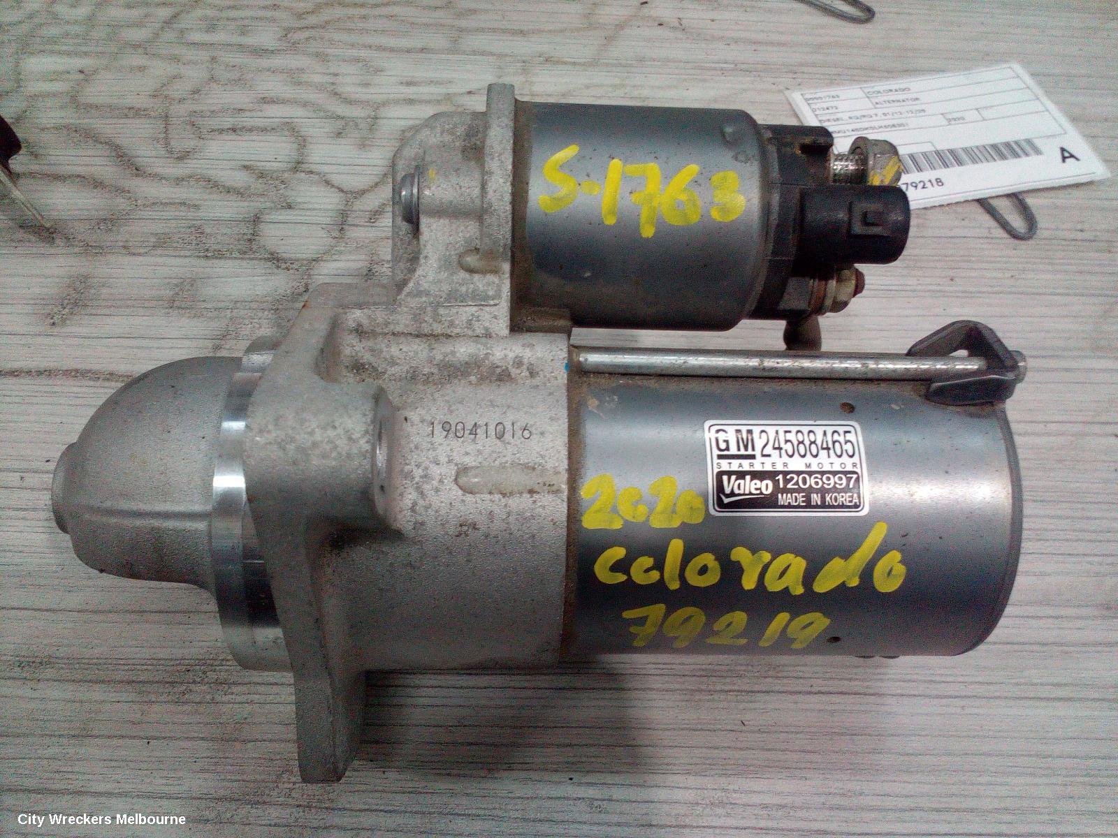 HOLDEN COLORADO STARTER, DIESEL, RG/RG7, 07/2016 - 12/2020 - Image 3