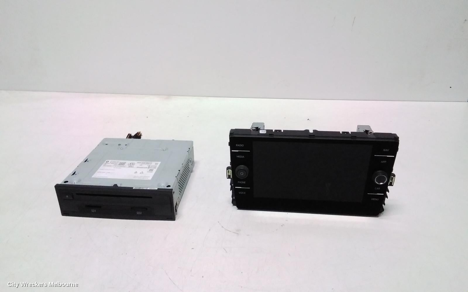 VOLKSWAGEN TIGUAN RADIO/CD/DVD/SAT/TV, DISPLAY UNIT, DISCOVER PRO 8IN, SAT NAV TYPE, 5NA, 06/2016 ONWARDS - Image 1