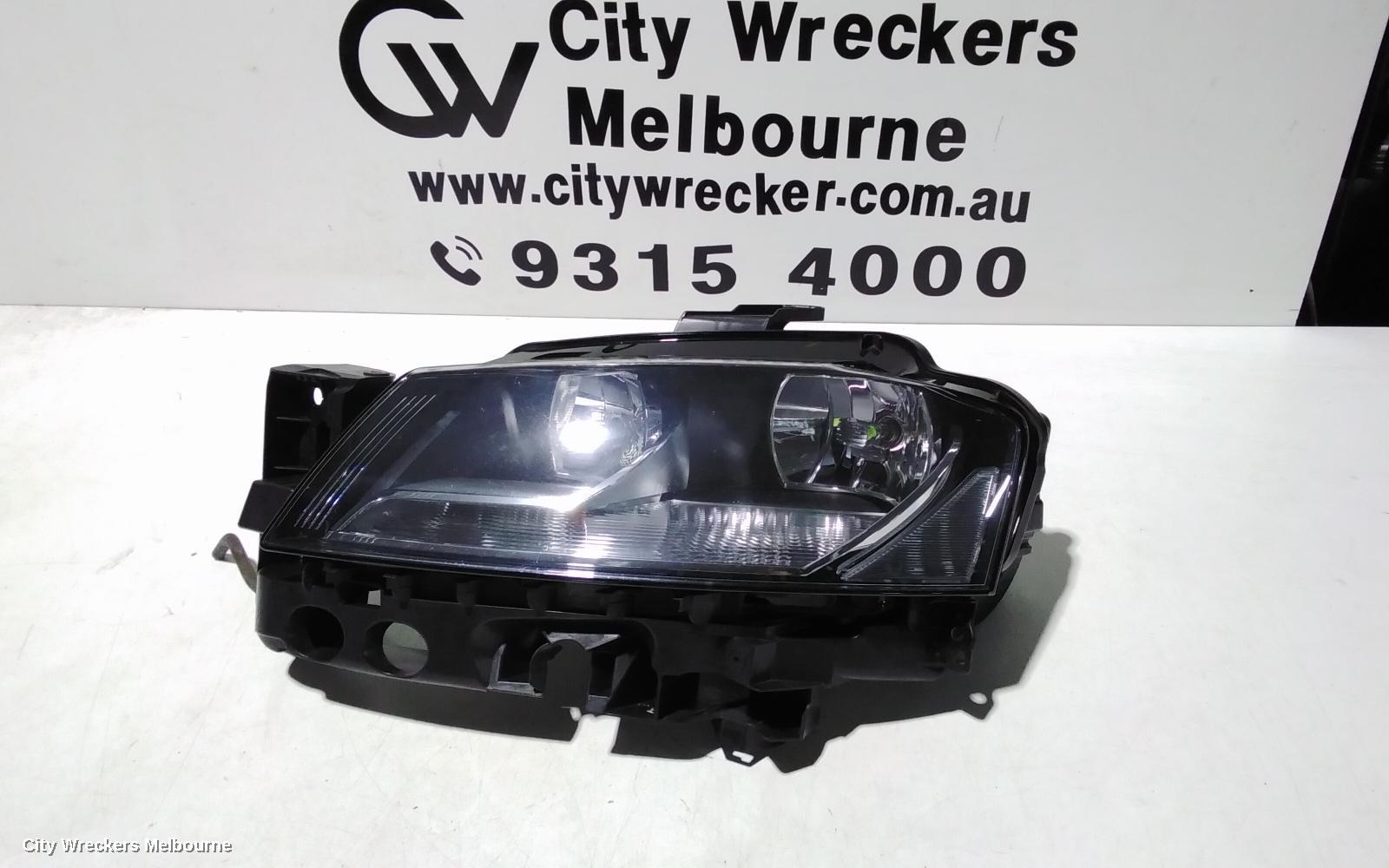 AUDI A3 LEFT HEADLAMP, A3, 8P, HALOGEN TYPE, 07/2008 - 04/2013 - Image 2