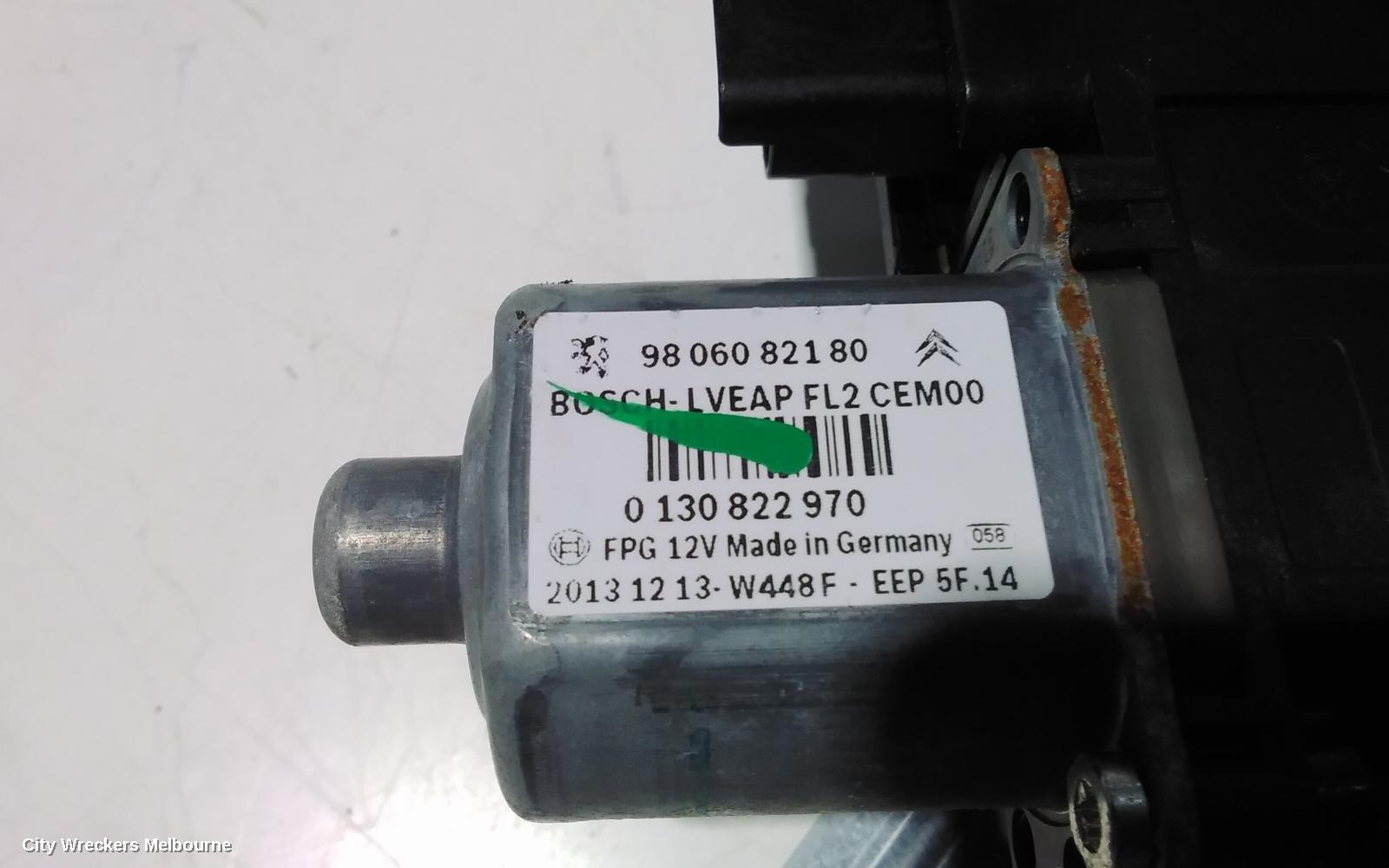 PEUGEOT 2008 RIGHT REAR WND REG/MOTOR, A94, 10/2013 - 12/2018 - Image 3