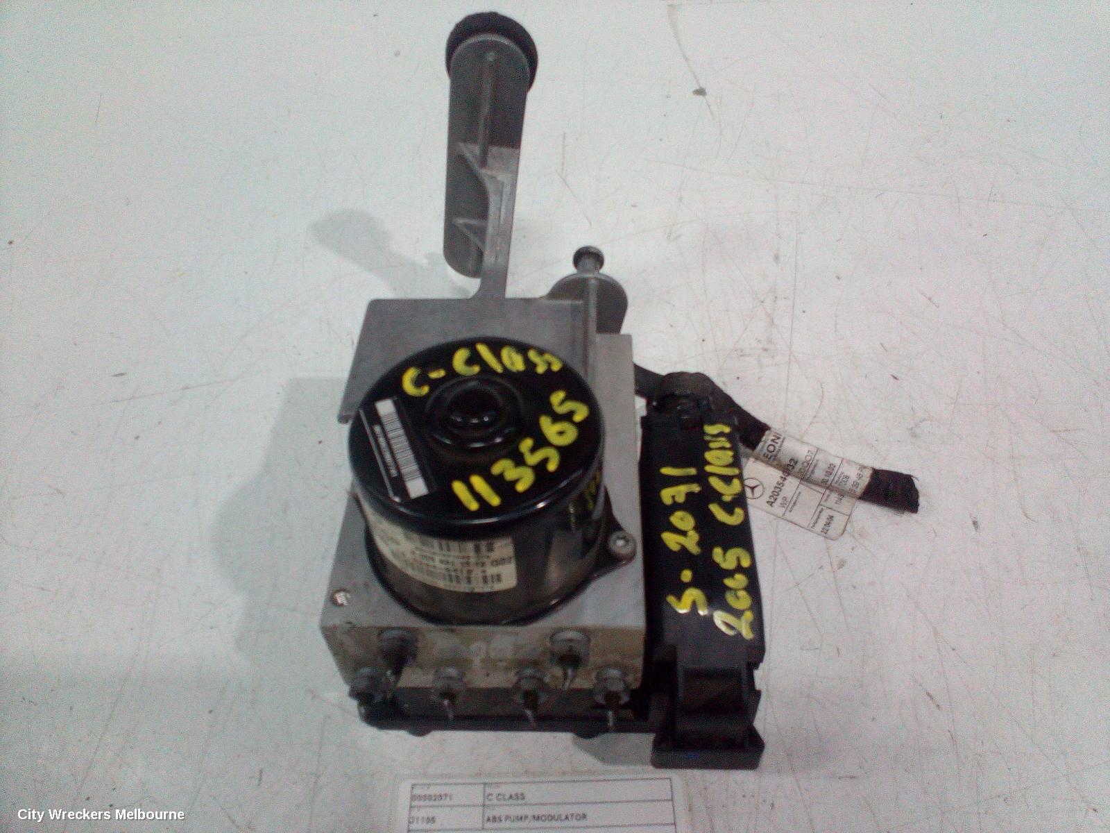 MERCEDES C CLASS ABS PUMP/MODULATOR, W203, MODULE P/N A0054314312, 11/2000 - 06/2007 - Image 2
