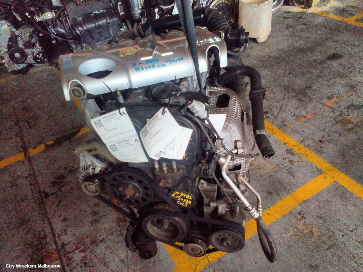 MITSUBISHI COLT ENGINE, 1.5, 4A91, MANUAL T/M, RG/RZ, 03/2006 - 11/2011 - Image 1