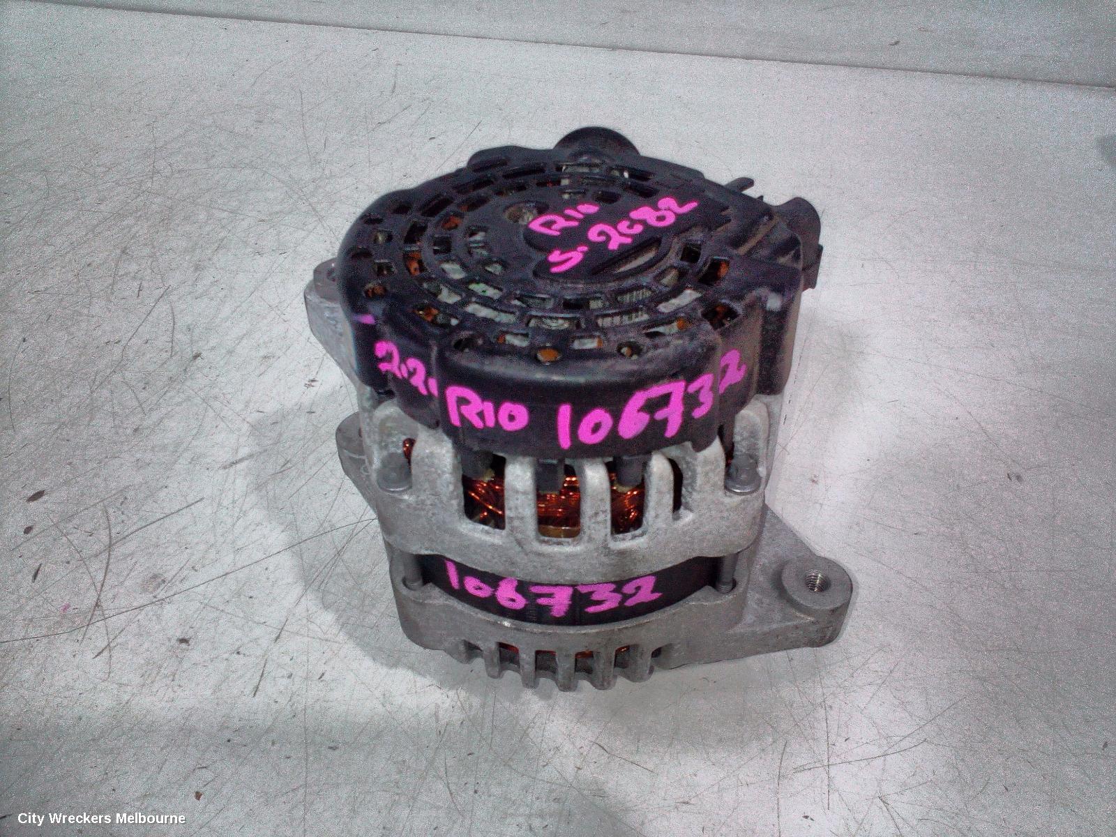 KIA RIO ALTERNATOR, PETROL, 1.4, 90 AMP, YB, 12/2016 ONWARDS - Image 2