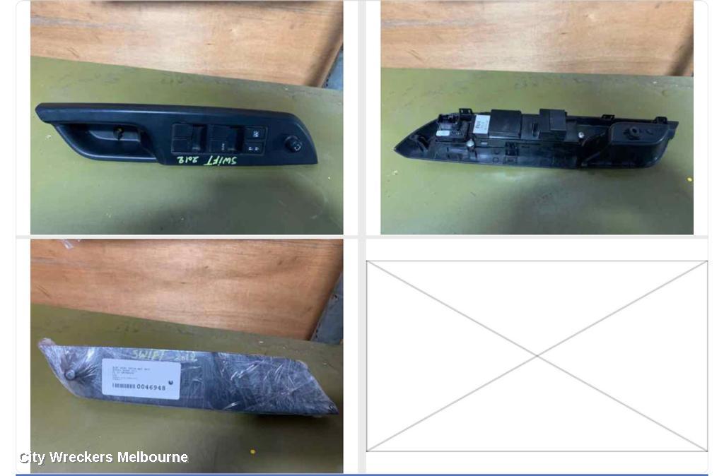 SUZUKI SWIFT PWR DR WIND SWITCH, RH FRONT (MASTER SWITCH), FZ, 08/2010 - 03/2017 - Image 1