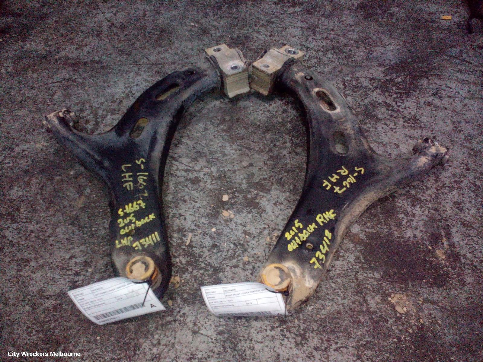 SUBARU OUTBACK LEFT FRONT LOWER CONTROL ARM, 6TH GEN, 08/2014 - 12/2020 - Image 2