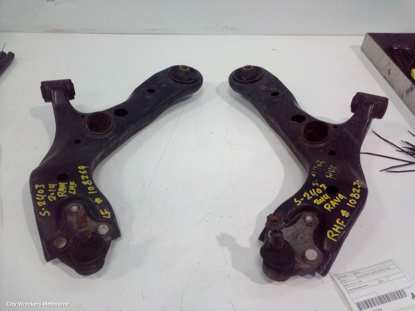 TOYOTA RAV4 RIGHT FRONT LOWER CONTROL ARM, XA40, 12/2012 - 11/2018 - Image 3