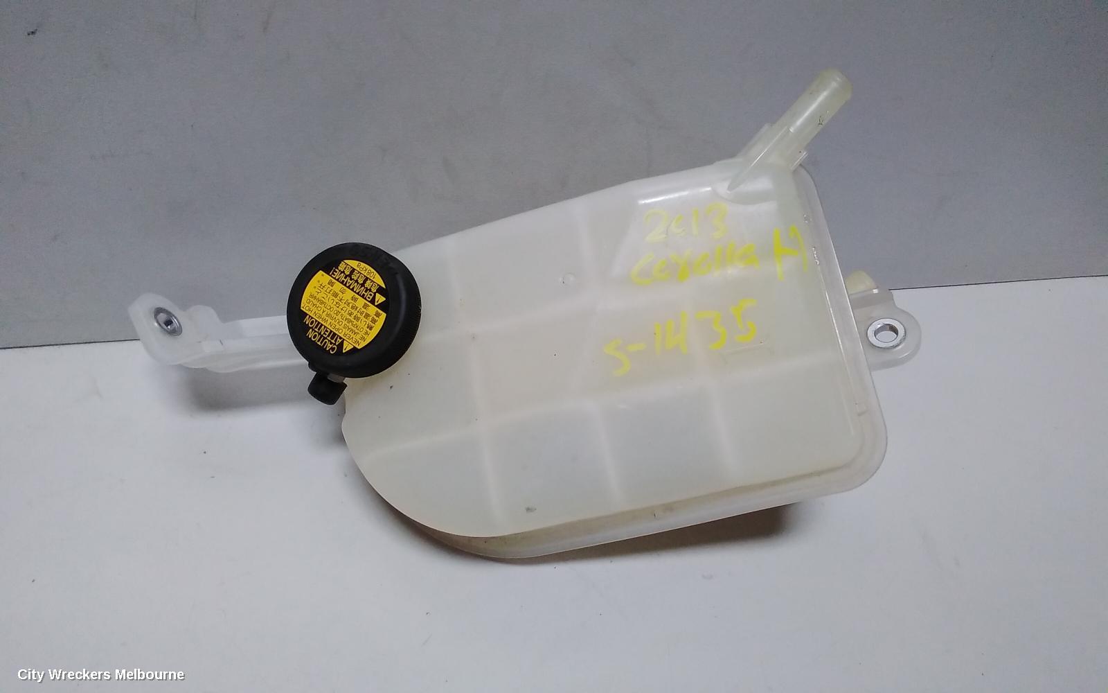 TOYOTA COROLLA OVERFLOW BOTTLE, ZRE182R, 10/2012 - 06/2018 - Image 2