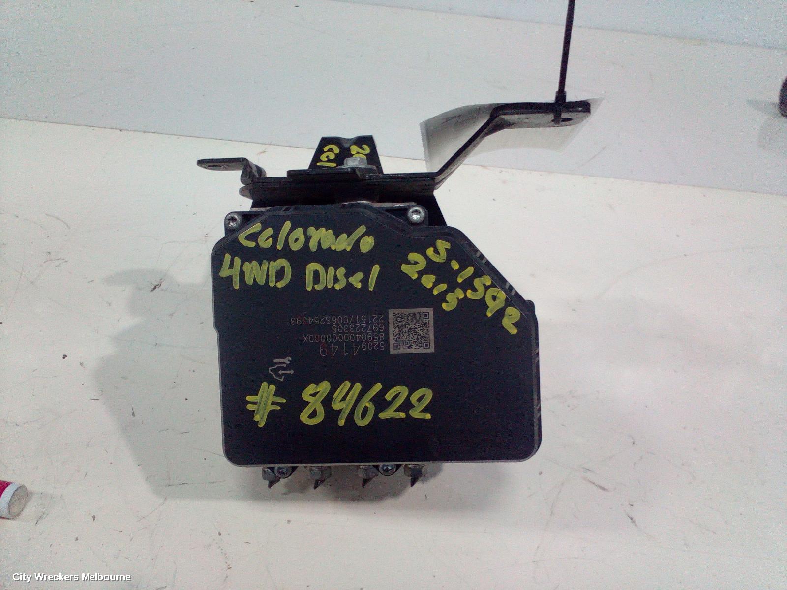HOLDEN COLORADO ABS PUMP/MODULATOR, RG/RG 7, P/N 52052157, 12/2012 - 12/2020 - Image 2