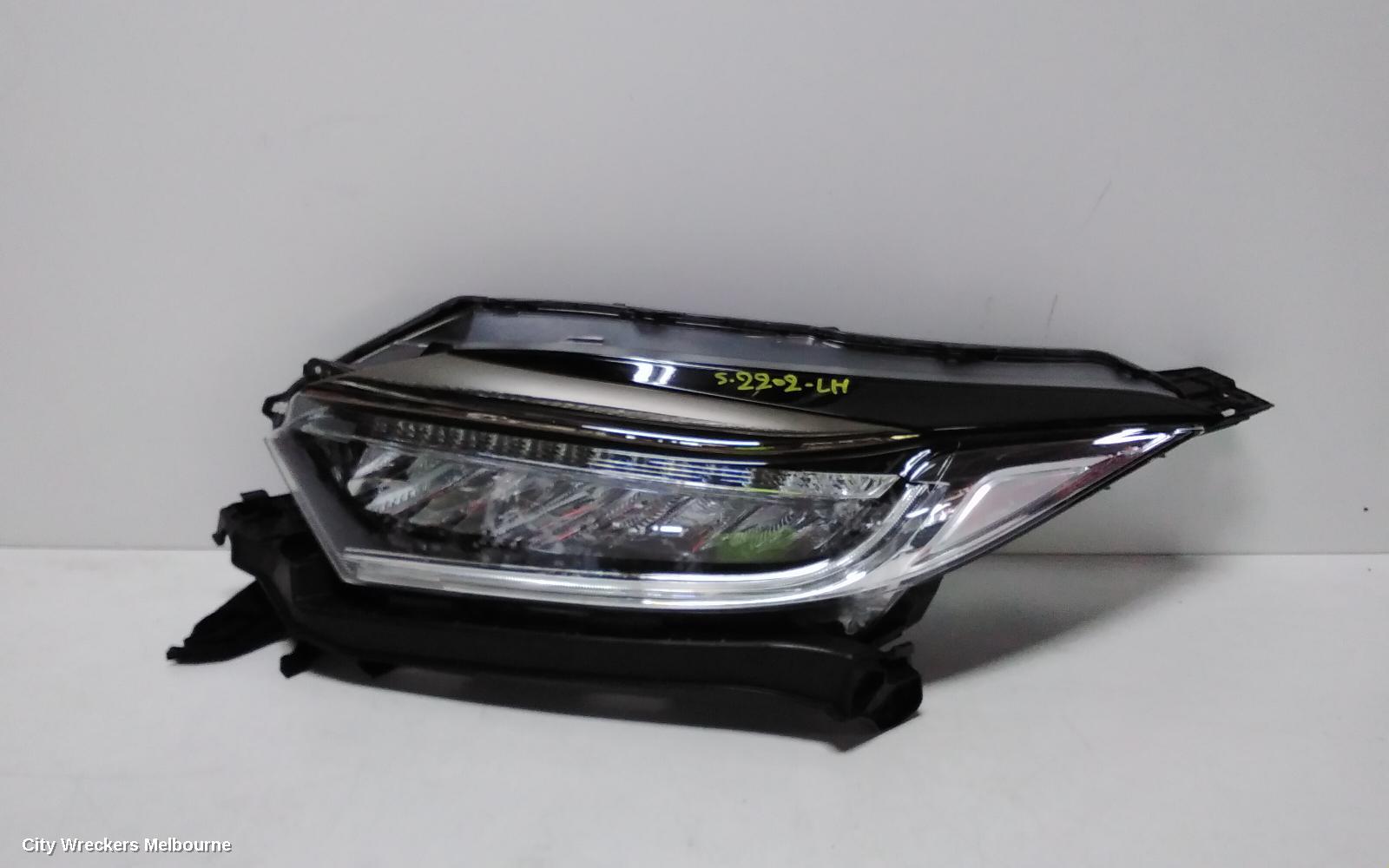 HONDA HRV LEFT HEADLAMP, RU5, VTI-S/RS/VTI-LX, LED TYPE, 07/2018 - 10/2021 - Image 1