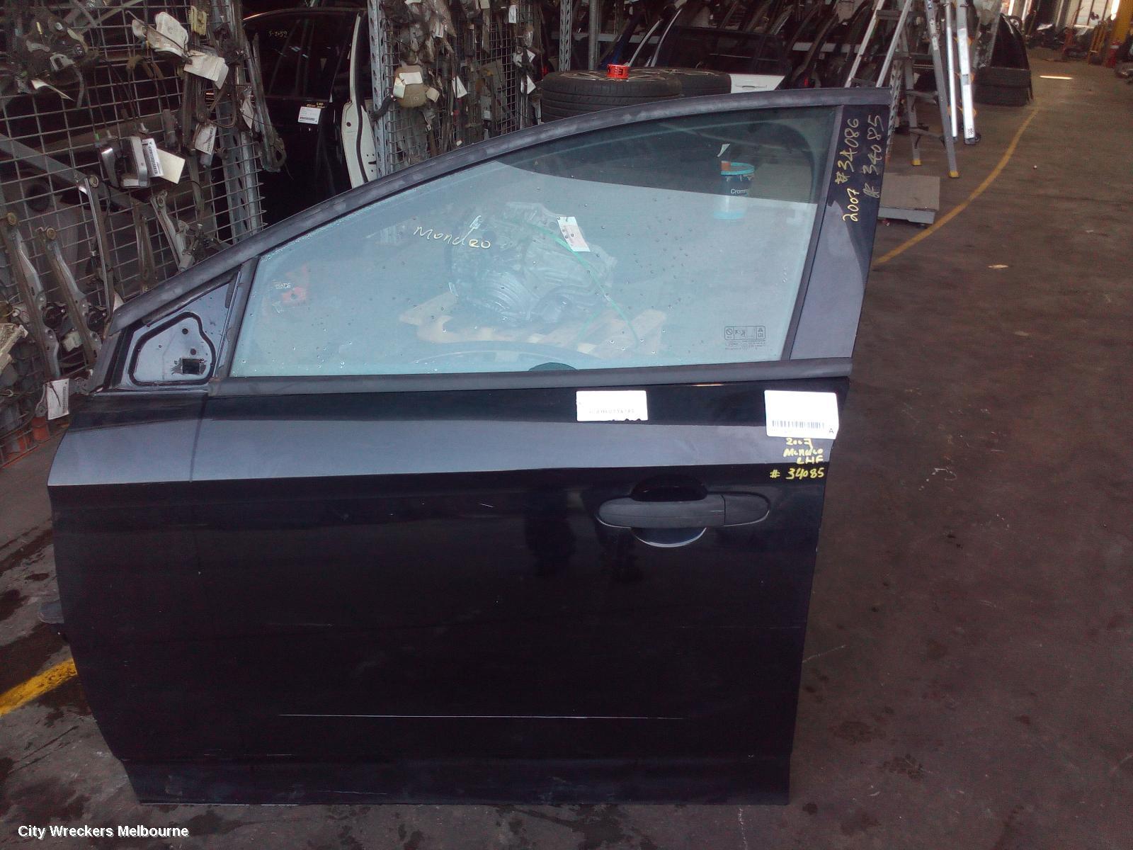 FORD MONDEO LEFT FRONT DOOR, MA-MC, SEDAN/HATCH/WAGON, 10/2007 - 12/2014 - Image 1