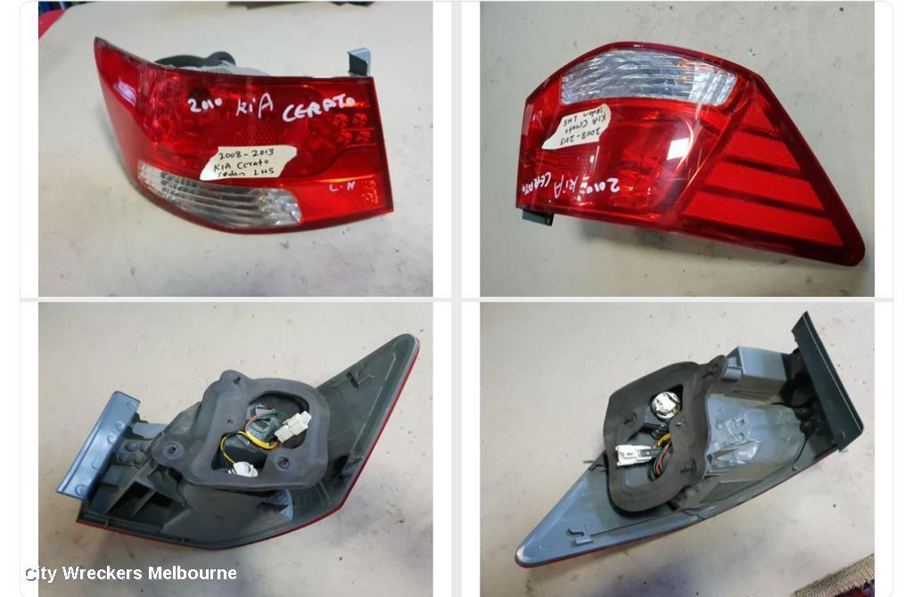 KIA CERATO LEFT TAILLIGHT, TD, SEDAN, 10/2008 - 03/2013 - Image 1