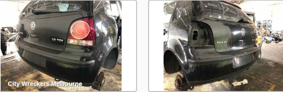 VOLKSWAGEN POLO REAR BUMPER, 9N, HATCH, 11/2005 - 04/2010 - Image 1