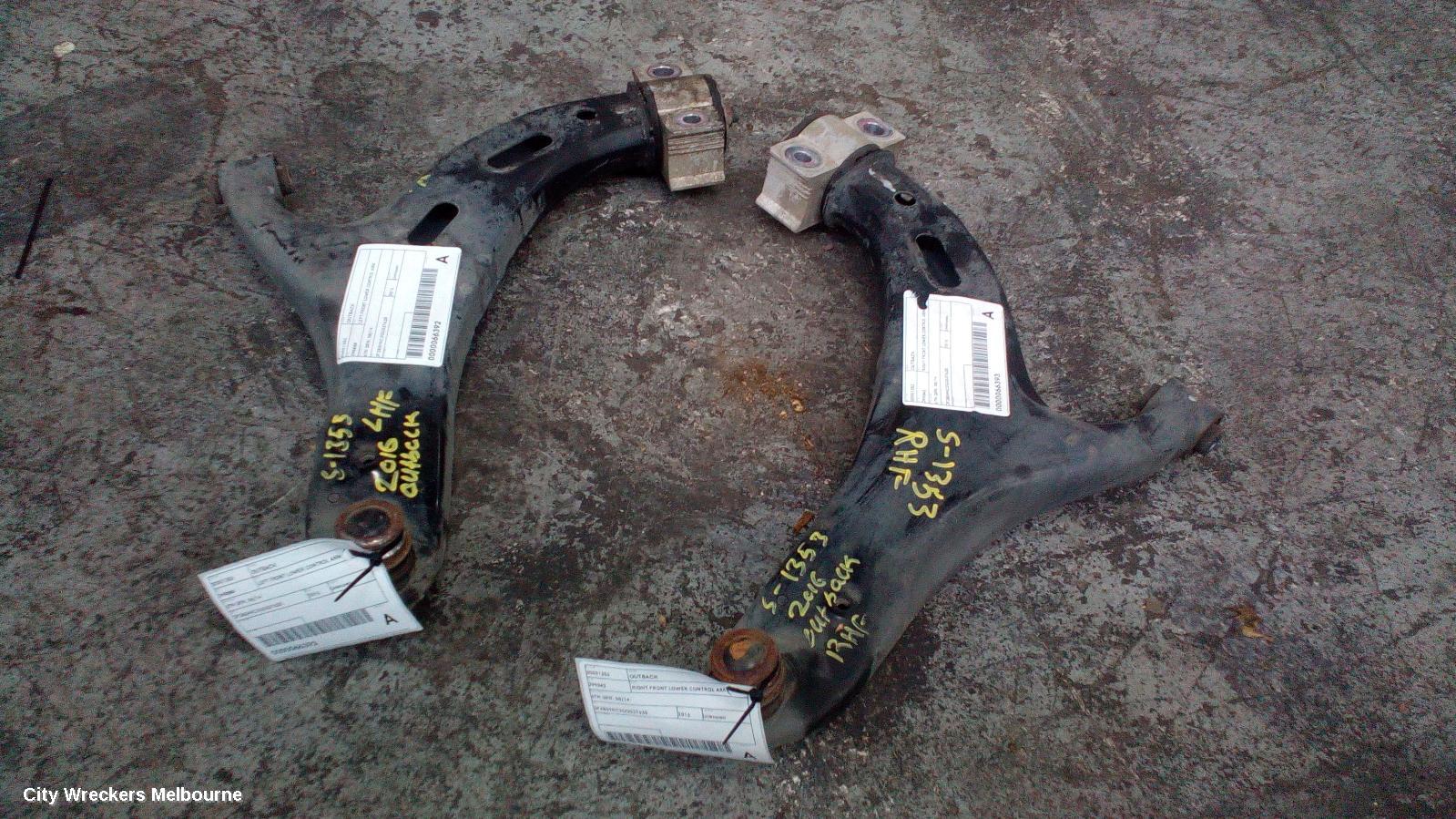 SUBARU OUTBACK LEFT FRONT LOWER CONTROL ARM, 6TH GEN, 08/2014 ONWARDS - Image 2