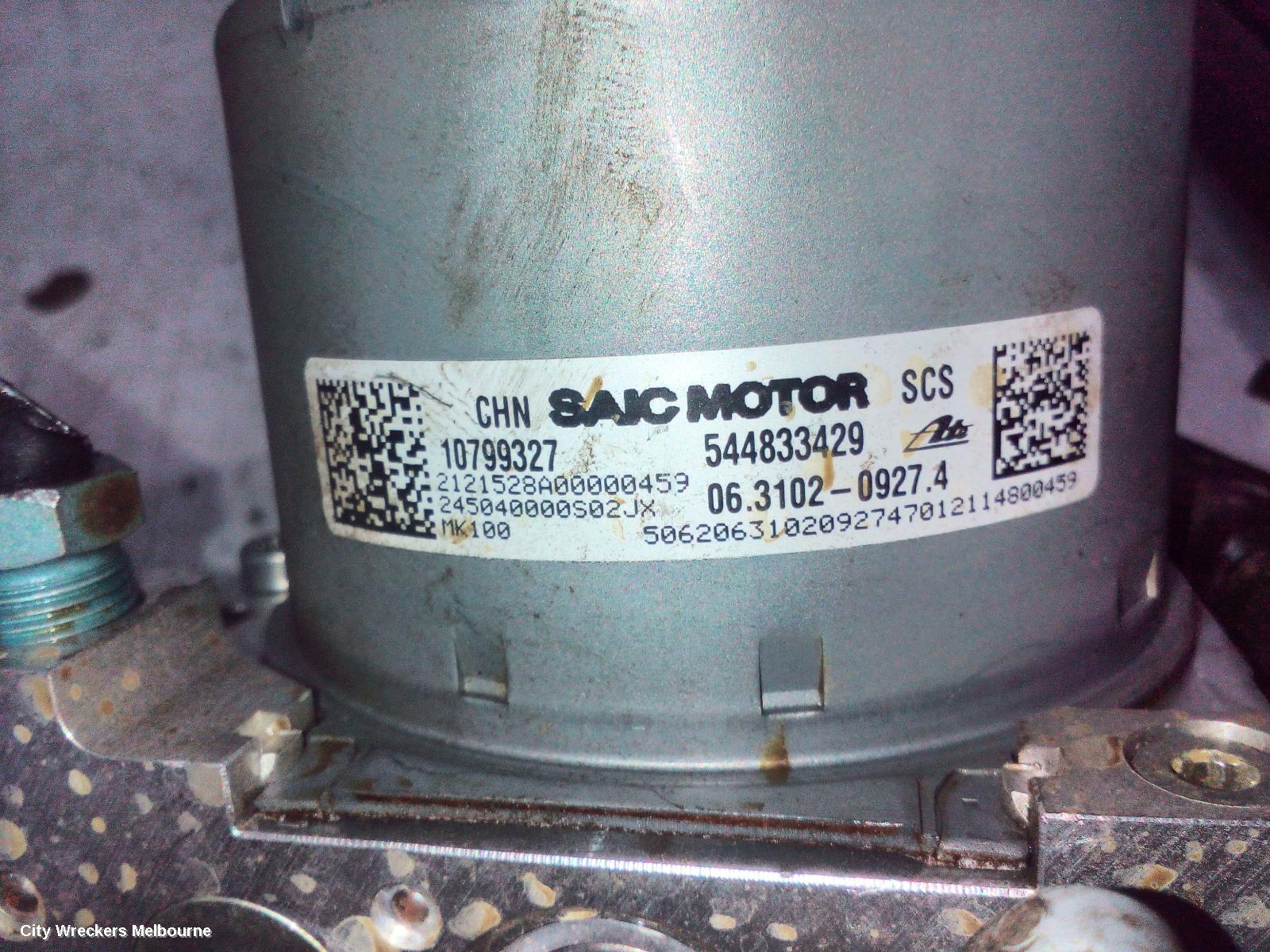 MG HS ABS PUMP/MODULATOR, SAS23, P/N 544833429, 08/2019 - 12/2024 - Image 3