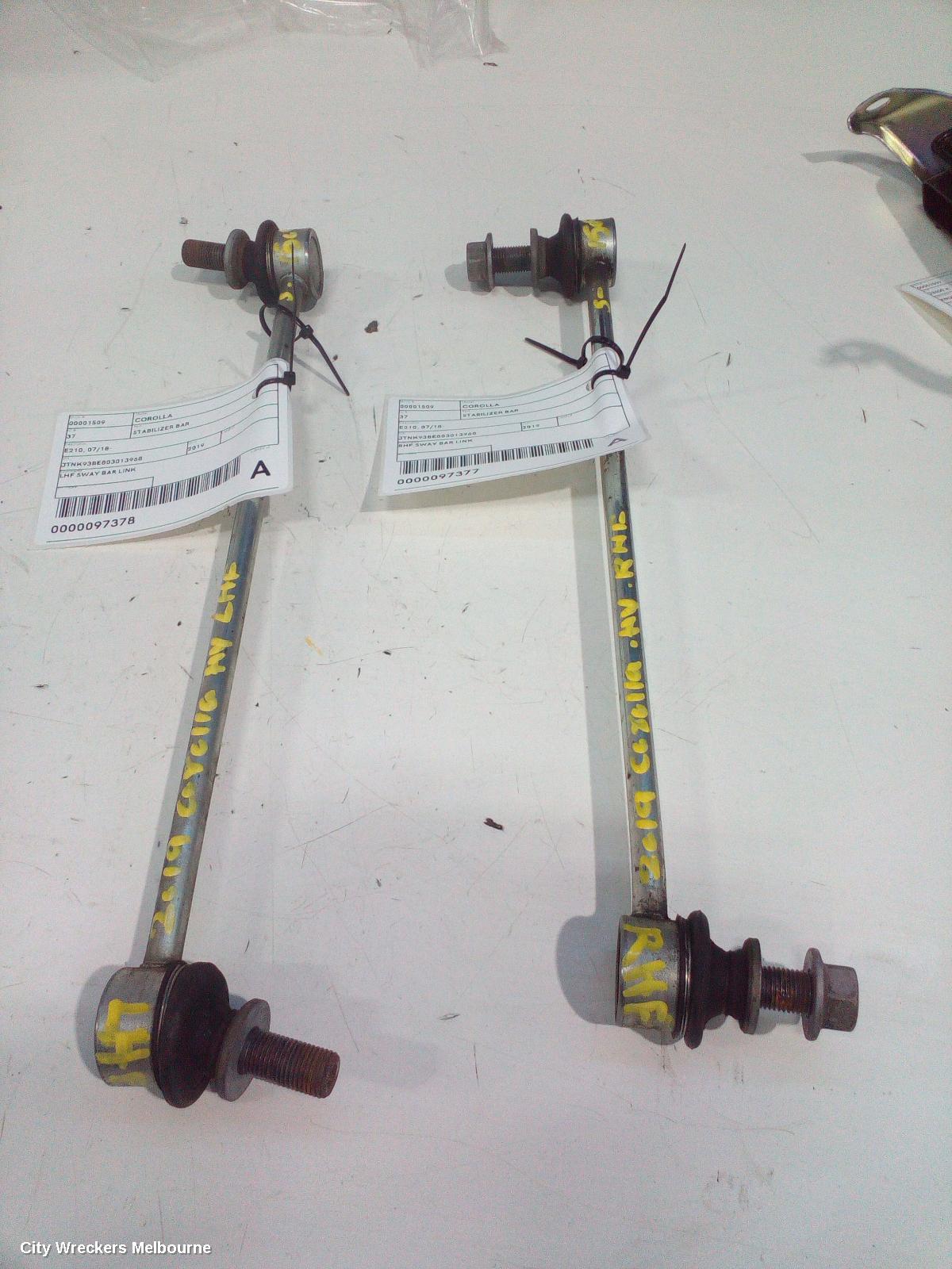 TOYOTA COROLLA STABILISER BAR, E210, HATCH, 07/2018 ONWARDS - Image 3