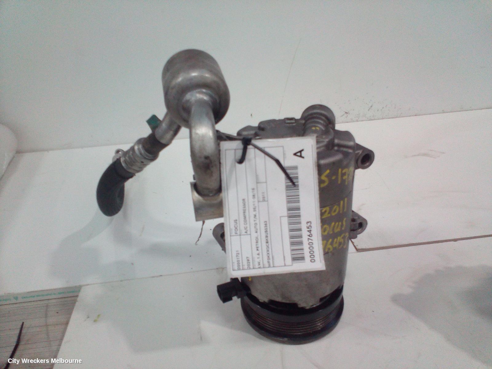 FORD FOCUS A/C COMPRESSOR, LW, 1.6, PETROL, AUTO T/M, 05/2011 - 08/2015 - Image 3