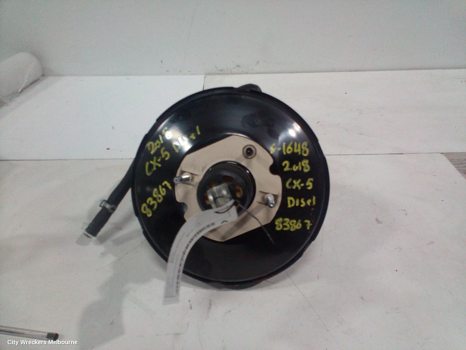 MAZDA CX5 BRAKE BOOSTER, KF, 02/2017 - 03/2026 - Image 1