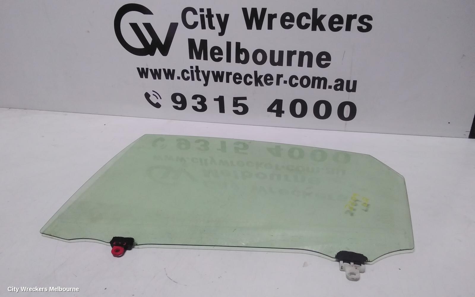 TOYOTA PRIUS LEFT REAR DOOR WINDOW, ZVW30R, POWER, 07/2009 - 12/2015 - Image 1