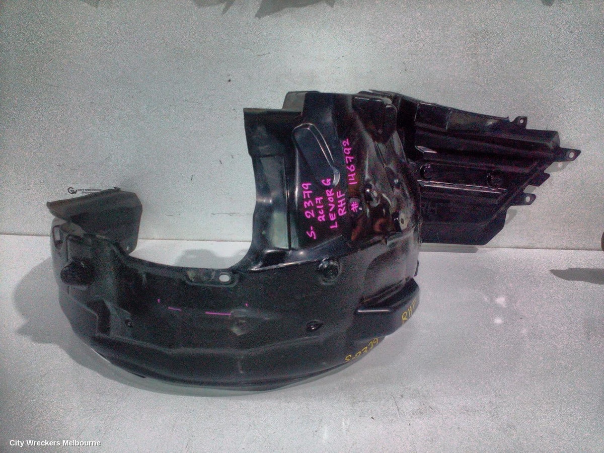 SUBARU LEVORG RIGHT GUARD LINER, V1, 05/2016 - 12/2020 - Image 1