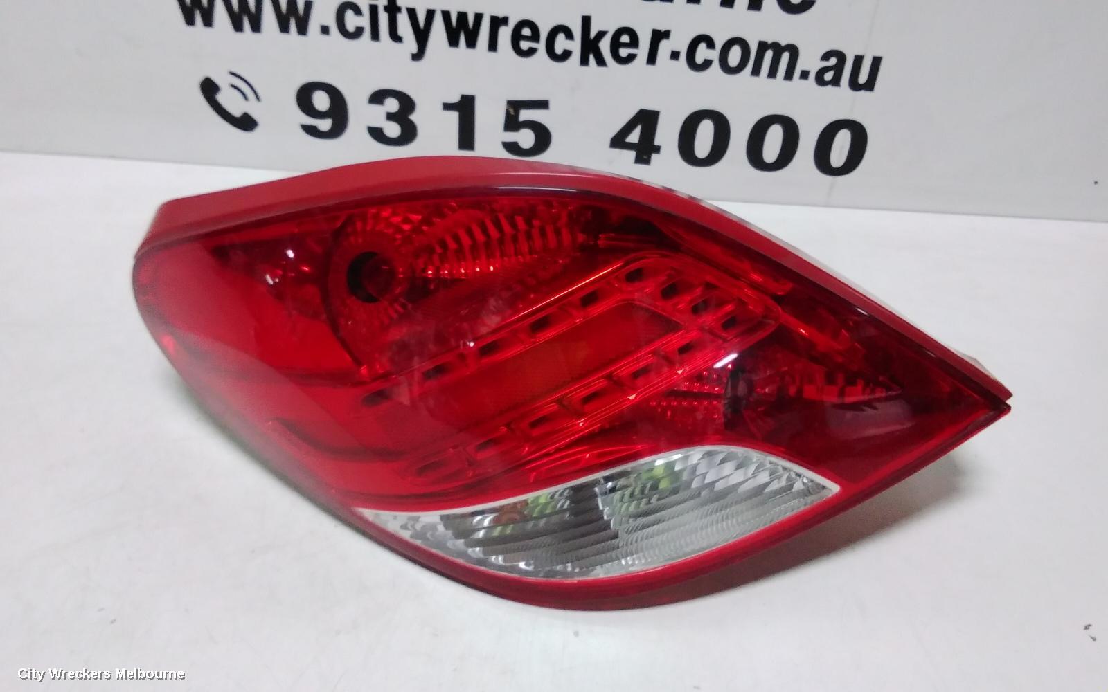 PEUGEOT 207 LEFT TAILLIGHT, CABRIO, CLEAR INDICATOR SECTION, A7, 03/2007 - 12/2012 - Image 2