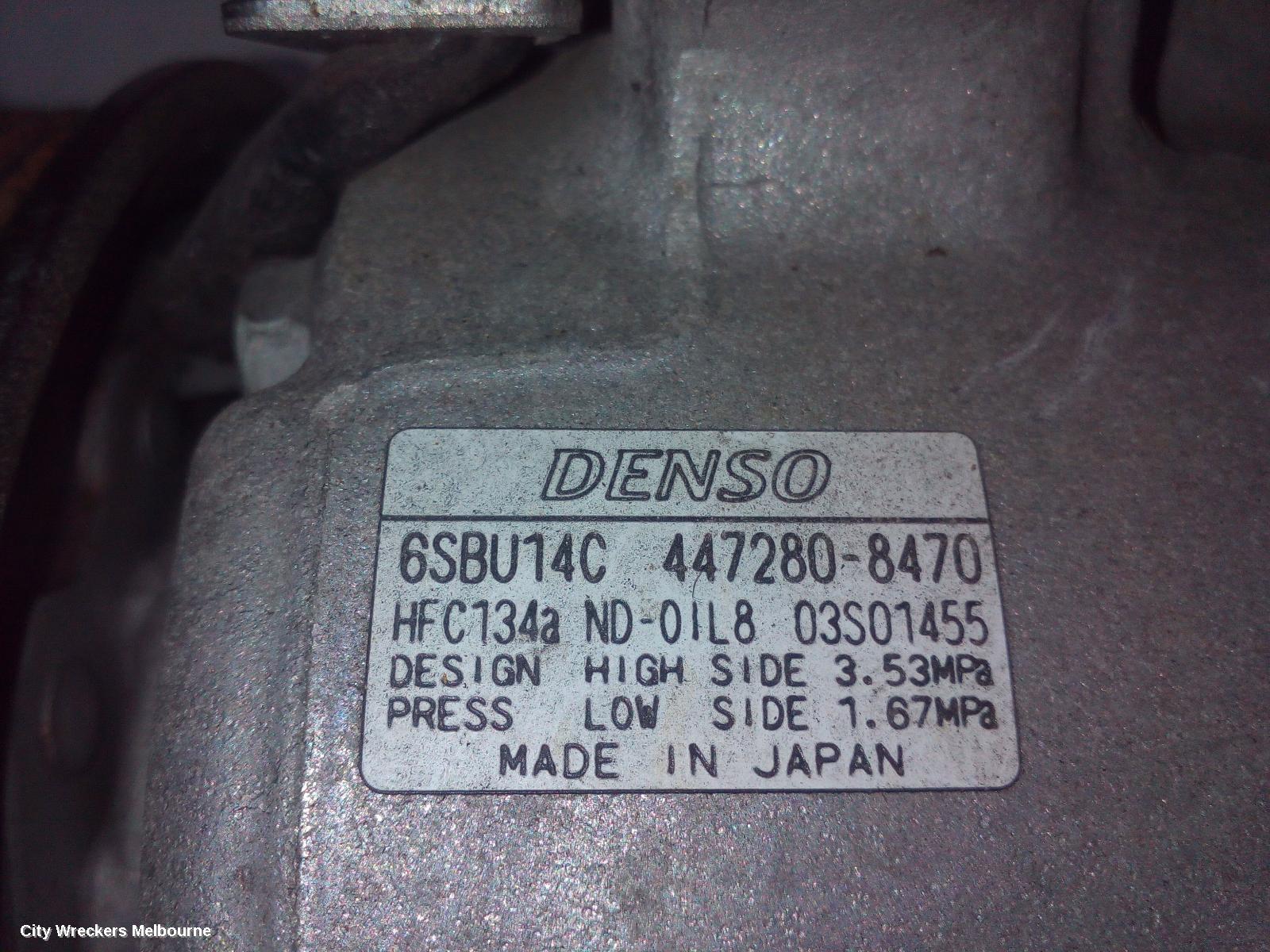 HOLDEN COMMODORE A/C COMPRESSOR, VF, 3.0, 05/2013 - 12/2017 - Image 1