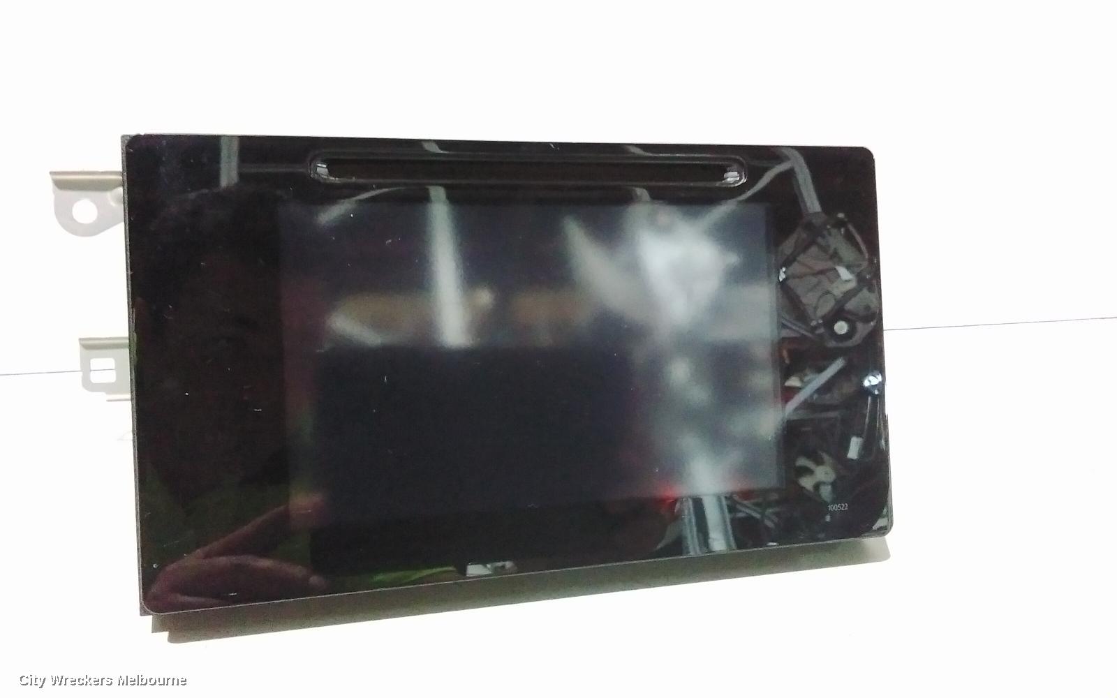 TOYOTA COROLLA RADIO/CD/DVD/SAT/TV, 6.1IN TOUCHSCREEN (P/N ON FACE 100181), ZRE182R, HATCH, 10/2012 - 03/2015 - Image 2