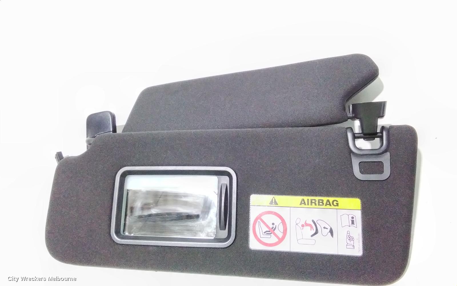 LAND ROVER RANGEROVER SPORT SUNVISOR, L494, LH SIDE, BLACK, 12/2013 - 04/2022 - Image 2