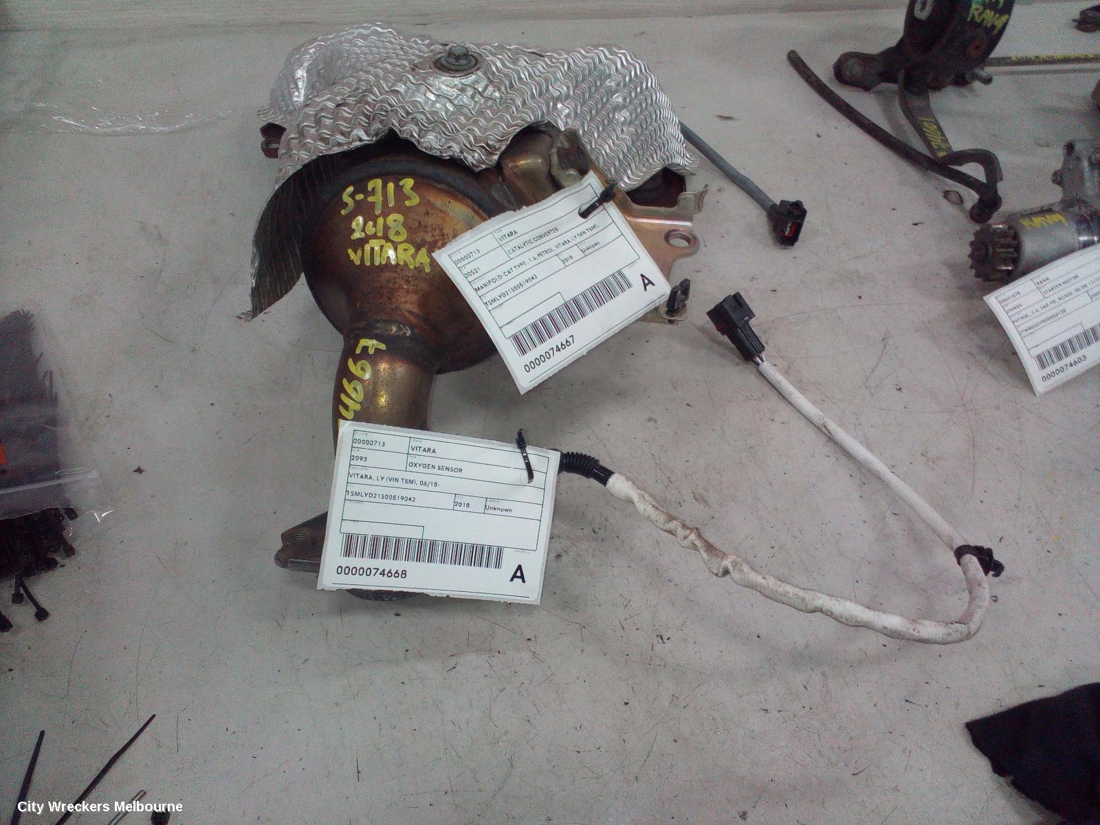 SUZUKI VITARA CATALYTIC CONVERTER, MANIFOLD-CAT TYPE, 1.6, PETROL, VITARA, LY (VIN TSM), 06/2015 ONWARDS - Image 3
