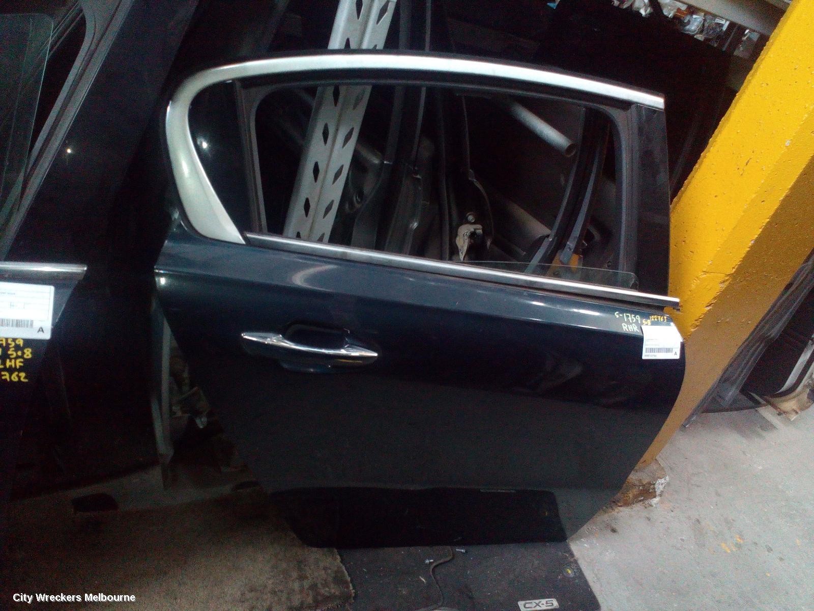 PEUGEOT 508 RIGHT REAR DOOR, SEDAN, 07/2011 - 12/2017 - Image 1