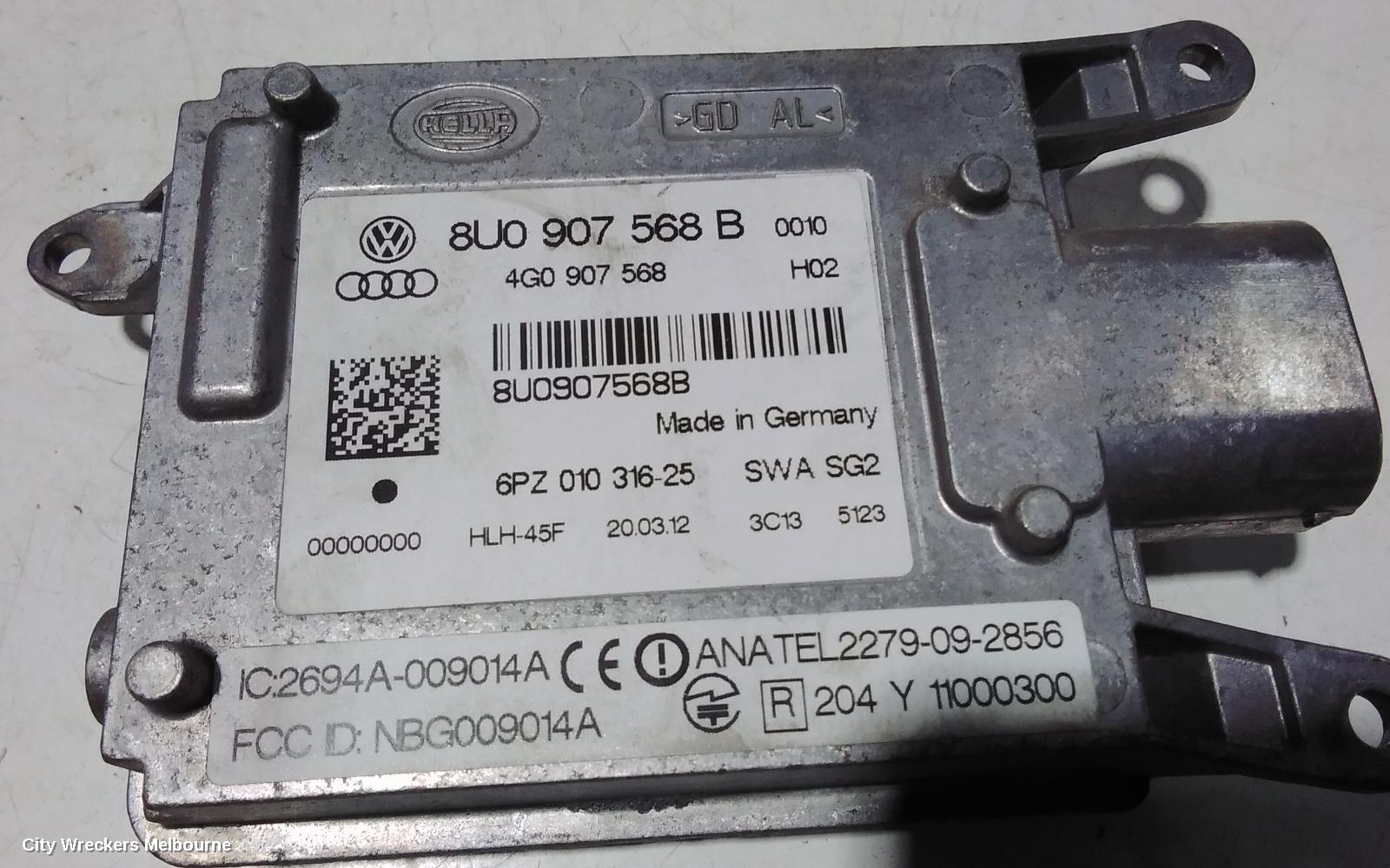 AUDI Q3, 8U, 03/2012 - 12/2018, LHR BLIND SPOT RADAR 8T0-907-566-B: 95312 - Image 3