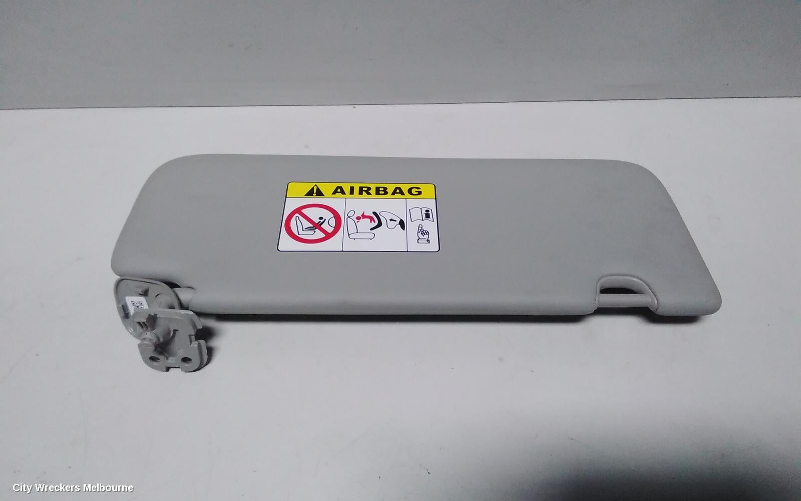 KIA SPORTAGE SUNVISOR, QL, GREY, LH SIDE, 10/2015 - 08/2021 - Image 2