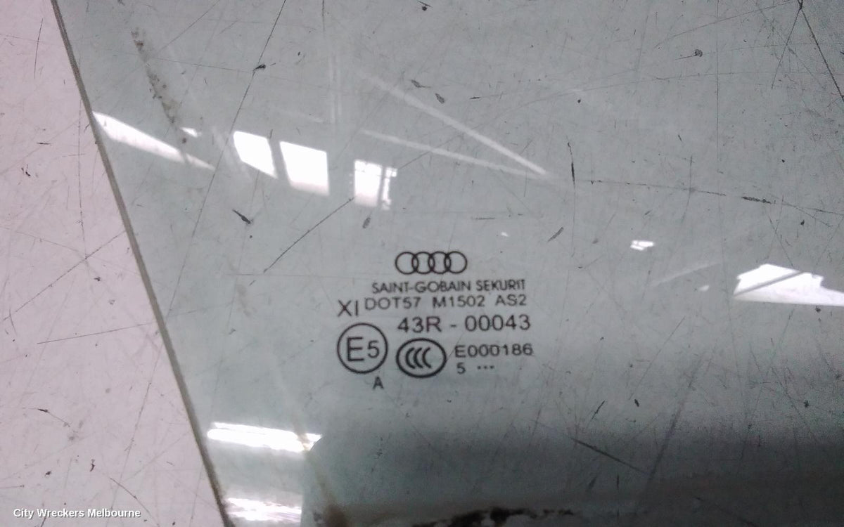 AUDI A6 RIGHT FRONT DOOR WINDOW, C7/4G, 04/2011 - 06/2018 - Image 3