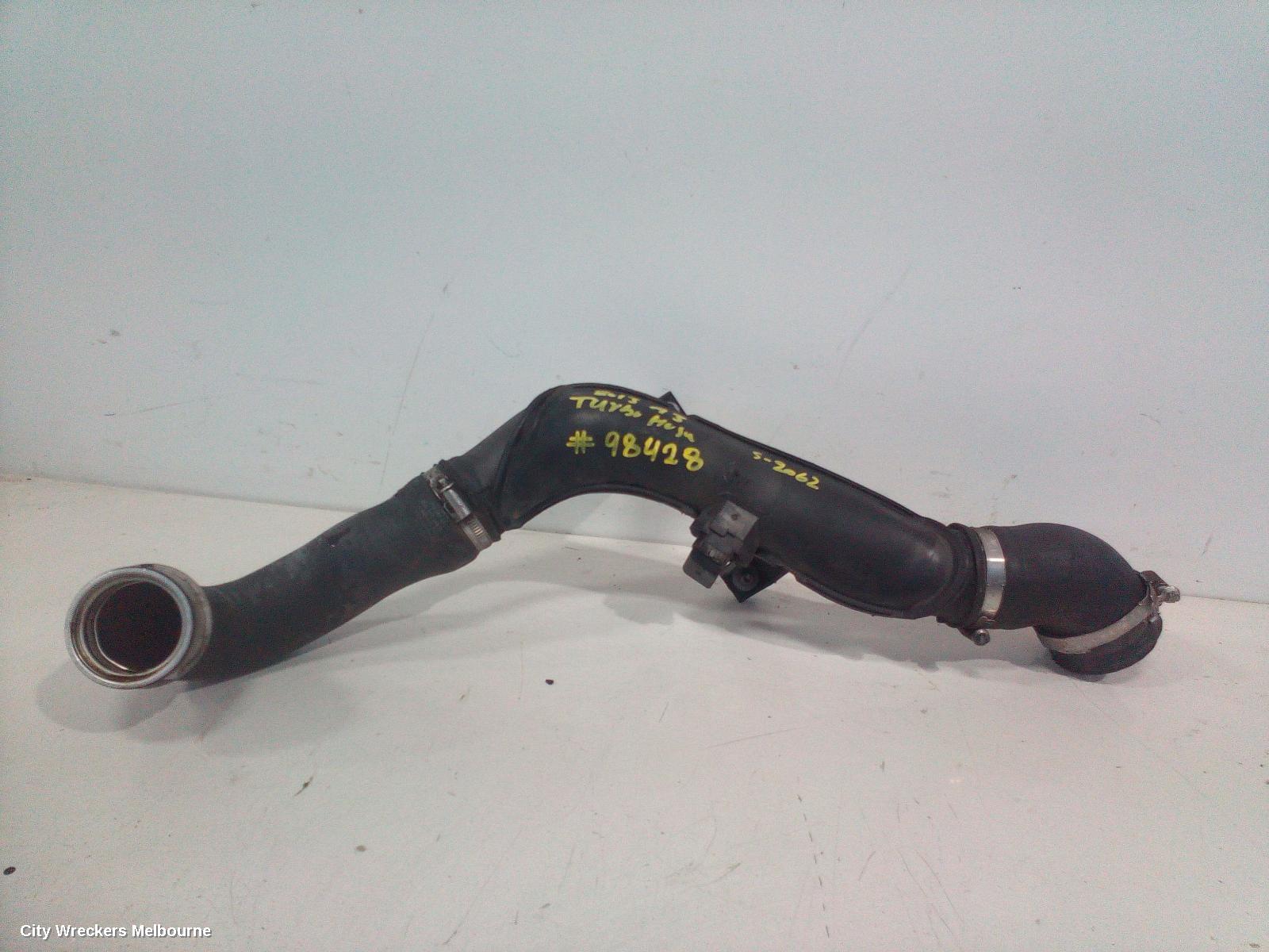AUDI A3, 8P, 06/2004 - 02/2013, TURBO HOSE: 98428 - Image 2