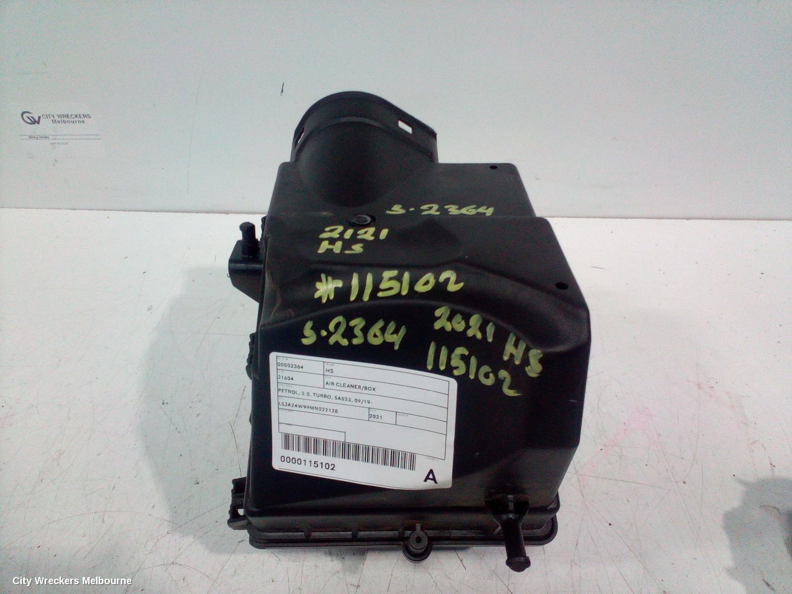 MG HS AIR CLEANER/BOX, PETROL, 2.0, TURBO, SAS23, 09/2019 ONWARDS - Image 2