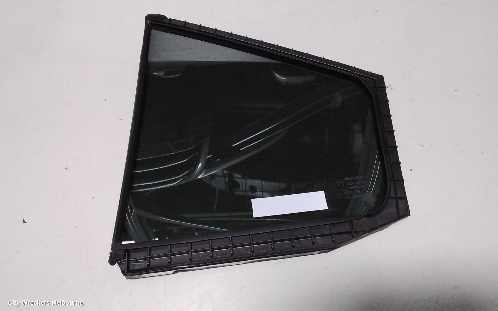 SUBARU LIBERTY RIGHT REAR 1/4 DOOR GLASS, 6TH GEN, 08/2014 ONWARDS - Image 3