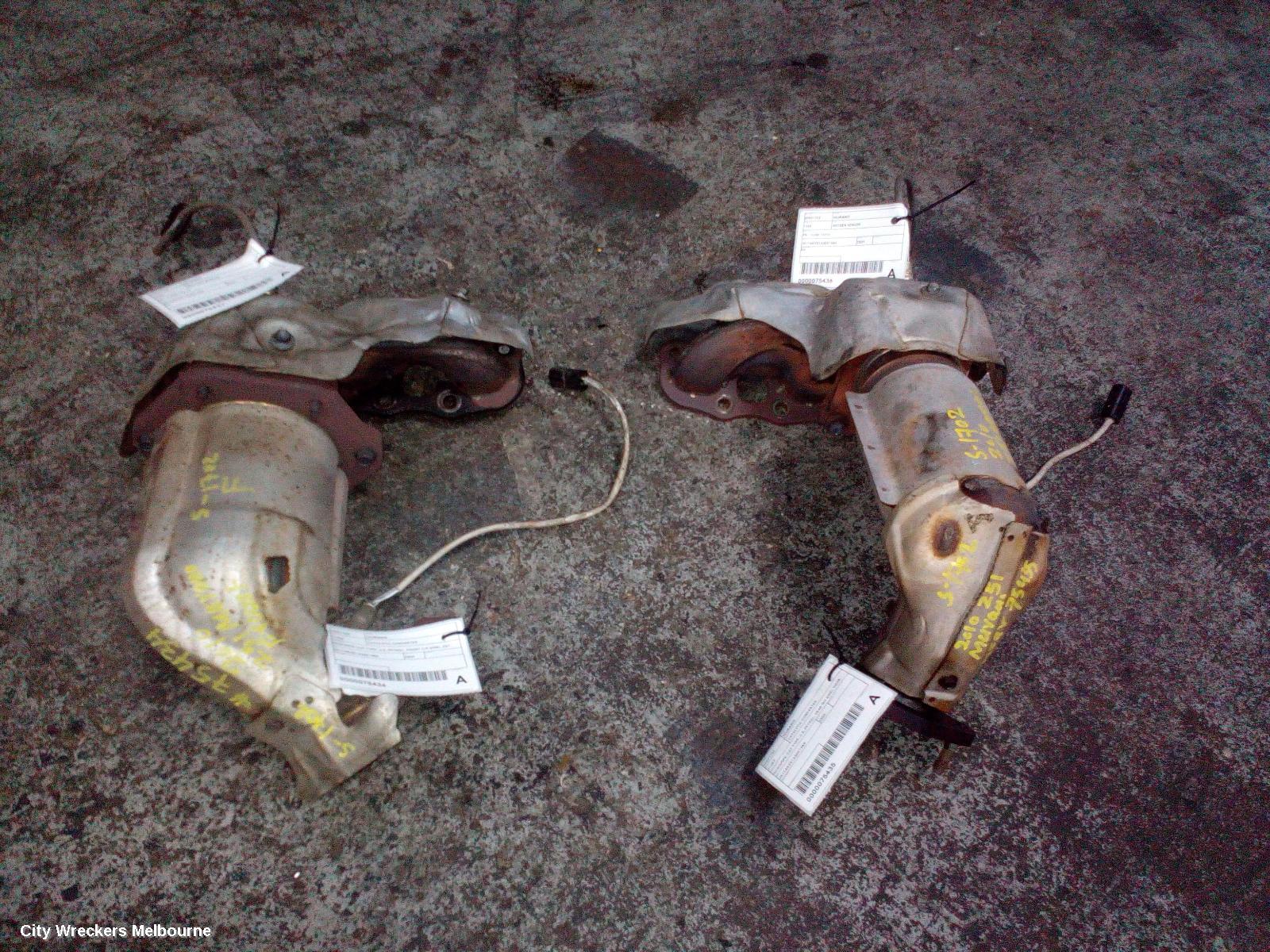 NISSAN MURANO CATALYTIC CONVERTER, DOWNPIPE-CAT TYPE, 3.5, PETROL, REAR (RH SIDE), VQ35, Z51, 12/2008 - 12/2014 - Image 3
